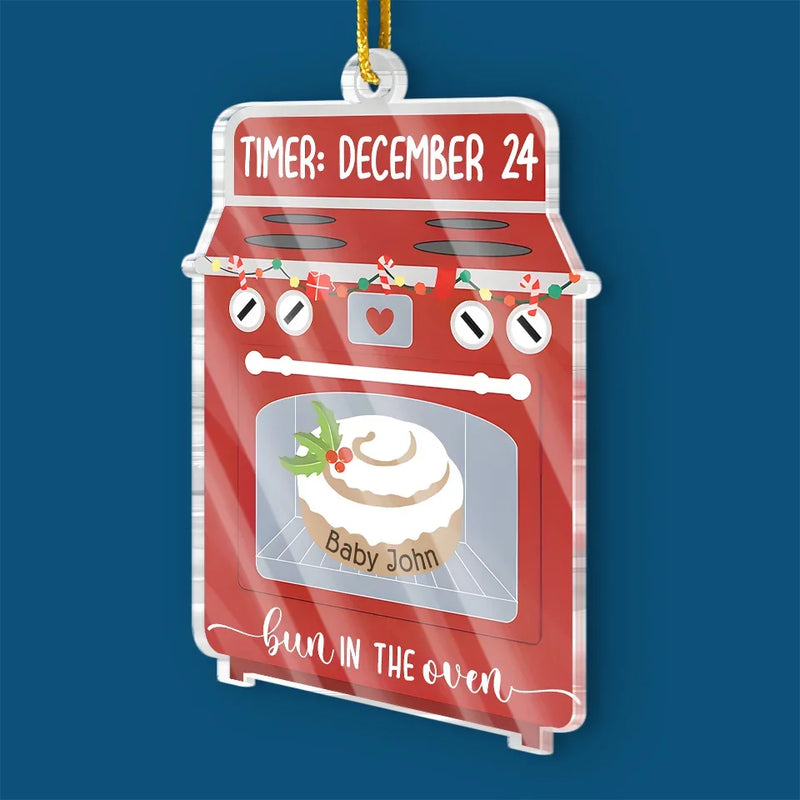 Adding An Extra Sparkle To The Holiday Season - Family Personalized Custom Ornament - Acrylic Custom Shaped - Christmas Gift For Baby Kids, Newborn Baby