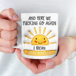 Funny Good Morning F-Bomb Gifts for Adults - Mugs