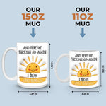 Funny Good Morning F-Bomb Gifts for Adults - Mugs