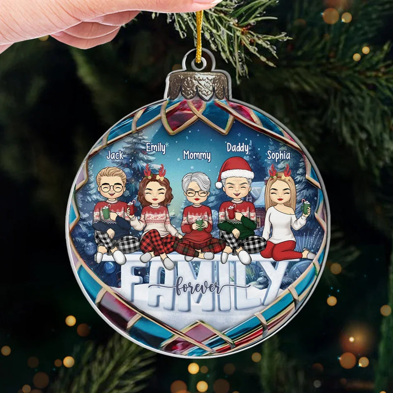 Together, We Have It All - Family Personalized Custom Ornament - Acrylic Custom Shaped - Christmas Gift For Family Members