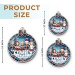Custom Name Family Christmas Gifts - Personalized Ornament