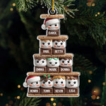 Custom Name Christmas Family Gifts - Personalized Ornament