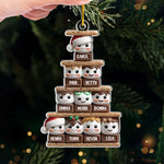 Custom Name Christmas Family Gifts - Personalized Ornament