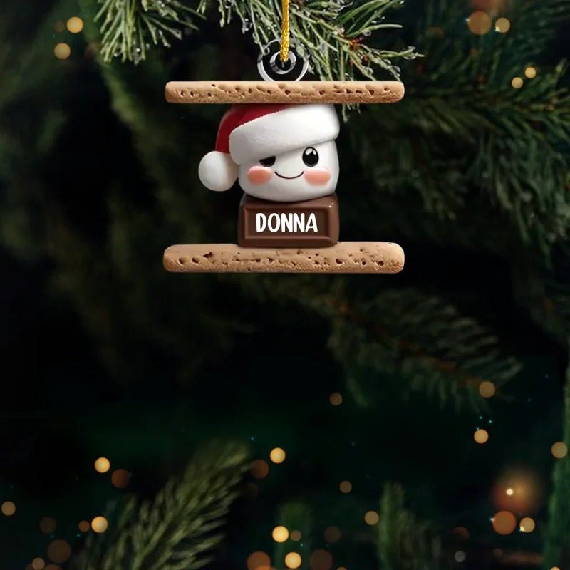 Christmas Adds To The Warmth Of Family Love - Family Personalized Custom Ornament - Acrylic Custom Shaped - Christmas Gift For Family Members