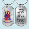 May Our Friendship Last A Lifetime And Beyond - Bestie Personalized Custom Keychain - Gift For Best Friends, BFF, Sisters