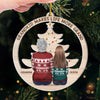 Grandma Always Has Time To Talk And Makes You Feel Special - Family Personalized Custom Ornament - Acrylic Custom Shaped - Christmas Gift For Grandma, Grandkid
