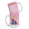 Friendship On Another Level - Bestie Personalized Custom Mug - Gift For Best Friends, BFF, Sisters