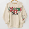 Christmas Is More Joyful When It’s Filled With Grandma’s Love - Family Personalized Custom Unisex Sweatshirt With Design On Sleeve - Christmas Gift For Mom, Grandma