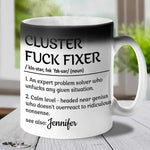 Custom Name Funny Problem Solver Gifts - Personalized Mugs