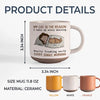 My Pets Are The Reason I Wake Up Every Morning - Dog & Cat Personalized Custom Printed Pottery Mug - Gift For Pet Owners, Pet Lovers