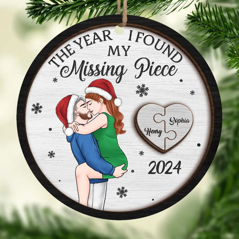 Your Love Is The Best Gift I Could Ever Receive - Couple Personalized Custom Ornament - Wood Custom Shaped - Christmas Gift For Husband Wife, Anniversary