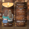 No Friendship Is An Accident - Bestie Personalized Custom LED Candle - Christmas Gift For Best Friends, BFF, Sisters
