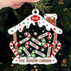 Celebrating The Cutest Christmas Ever - Family Personalized Custom Ornament - Acrylic Custom Shaped - Christmas Gift For Family Members