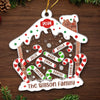 Celebrating The Cutest Christmas Ever - Family Personalized Custom Ornament - Acrylic Custom Shaped - Christmas Gift For Family Members