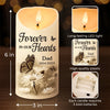 Custom Photo I’m Right Here Inside Your Heart - Memorial Personalized Custom LED Candle - Sympathy Gift, Christmas Gift For Family Members