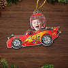 Custom Photo Driving Home For Christmas - Family Personalized Custom Ornament - Acrylic Custom Shaped - Christmas Gift For Kids