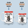 Some Words Hit Harder Than A Kidney Punch - Friend Personalized Custom 3D Inflated Effect Printed Mug - Christmas Gift For Best Friends, Sisters, Family Members, Coworkers
