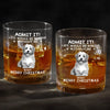 Custom Photo Pets Make Us Better Humans - Dog & Cat Personalized Custom Whiskey Glass - Gift For Pet Owners, Pet Lovers