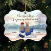 Friendship Is The Greatest Treasure Of All - Bestie Personalized Custom Ornament - Acrylic Benelux Shaped - Christmas Gift For Best Friends, BFF, Sisters