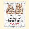 I Want To Spend The Rest Of My Life With You, Growing Old Together - Couple Personalized Custom 3D Inflated Effect Printed Blanket - Christmas Gift For Husband Wife, Anniversary