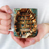 Books Are A Uniquely Portable Magic - Personalized Custom Mug - Christmas Gift For Book Lovers