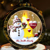 My Favorite Part Of Christmas Is Family - Family Personalized Custom Candlelight Lantern Ornament - New Arrival, Christmas Gift For Family Members AMZ