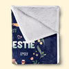 Life Is Made Of Moments, But True Friends Make Those Moments Unforgettable - Bestie Personalized Custom Blanket - Gift For Best Friends, BFF, Sisters