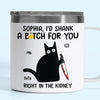 I've Got Your Back, No Matter What - Funny Personalized Custom 14oz Stainless Steel Tumbler With Handle - Christmas Gift For Best Friends, Sisters, Family Members, Coworkers