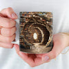 Books Are The Treasured Wealth Of The World - Personalized Custom Mug - Christmas Gift For Book Lovers