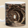 Books Are The Treasured Wealth Of The World - Personalized Custom Mug - Christmas Gift For Book Lovers