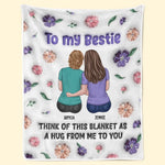 Custom Name Best Friend Gifts - Personalized Blanket