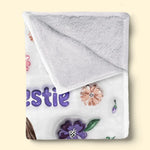 Custom Name Best Friend Gifts - Personalized Blanket