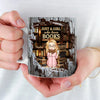 Reading Fuels My Soul - Personalized Custom Mug - Christmas Gift For Book Lovers
