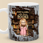 Custom Name Book Lover Gifts for Readers - Personalized Mugs