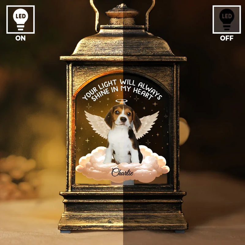 Custom Photo You Were My Favourite Hello And My Hardest Goodbye - Memorial Personalized Custom Christmas Wind Lamp - Sympathy Gift, Christmas Gift For Pet Owners, Pet Lovers
