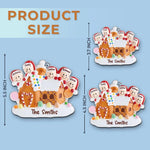 Custom Name Gingerbread Family Christmas Gifts - Personalized Ornament