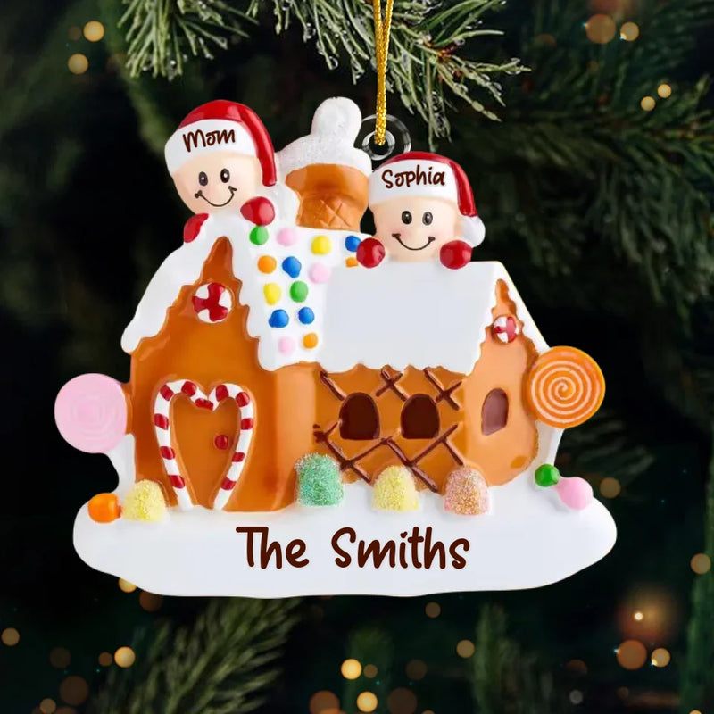 Christmas Eve Is For Families To Share - Family Personalized Custom Ornament - Acrylic Custom Shaped - Christmas Gift For Family Members