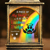 Forever In My Heart - Memorial Personalized Custom Christmas Wind Lamp - Sympathy Gift, Christmas Gift For Pet Owners, Pet Lovers