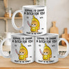 If Anyone Hurts You, I’ll Go Full Ninja On Them - Friend Personalized Custom Mug - Christmas Gift For Best Friends, Sisters, Family Members, Coworkers