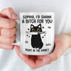 Anyone Who Hurts You Is Gonna Feel My Wrath - Friend Personalized Custom Mug - Christmas Gift For Best Friends, Sisters, Family Members, Coworkers