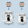 Anyone Who Hurts You Is Gonna Feel My Wrath - Friend Personalized Custom Mug - Christmas Gift For Best Friends, Sisters, Family Members, Coworkers