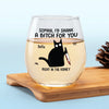 To Like And Dislike The Same Things, That Is What Makes A Solid Friendship - Friend Personalized Custom Wine Glass - Christmas Gift For Best Friends, Sisters, Family Members, Coworkers