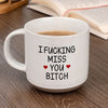 Never Too Far To Have Tea Together - Bestie Personalized Custom Printed Pottery Mug - Christmas Gift For Best Friends, BFF, Sisters