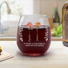 Bloom Where You're Planted, Bestie - Bestie Personalized Custom Wine Glass - Gift For Best Friends, BFF, Sisters