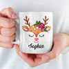 Love The Giver More Than The Gift, Christmas Icon - Family Personalized Custom Mug - Christmas Gift For Family Members