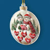 Remember This December, That Love Weighs More Than Gold - Family Personalized Custom Ornament - Acrylic Custom Shaped - Christmas Gift For Grandma, Grandpa, Grandkid