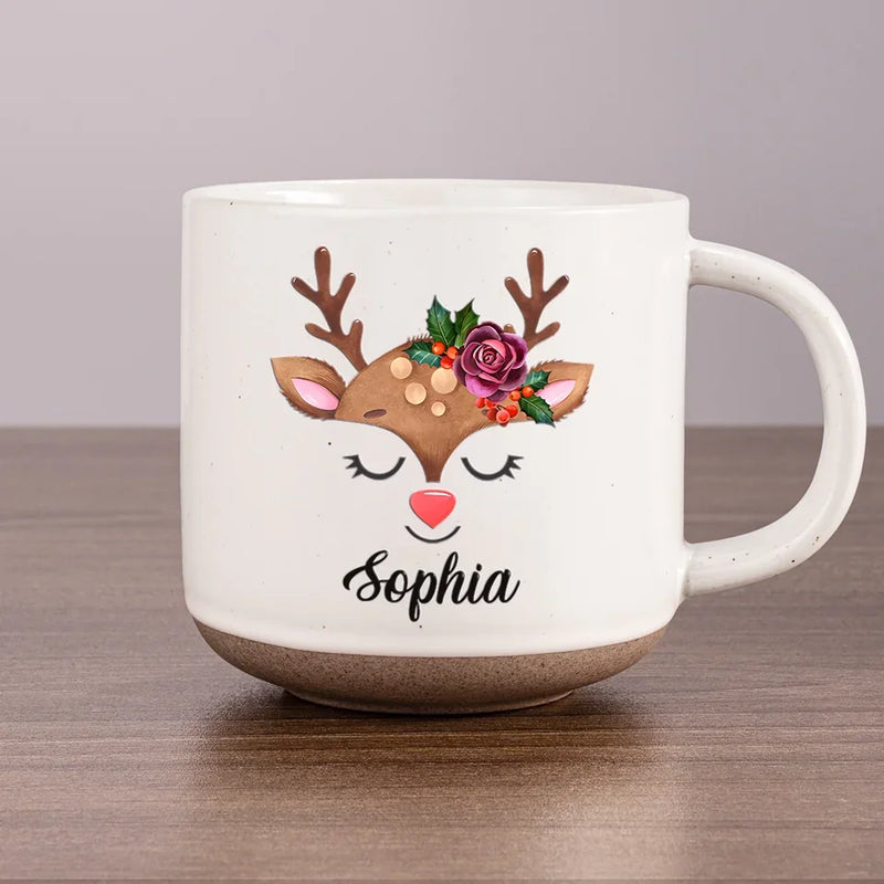 Love The Giver More Than The Gift - Family Personalized Custom Printed Pottery Mug - Christmas Gift For Family Members
