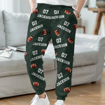 Custom Name Football Gifts for Players - Personalized Sweatpants