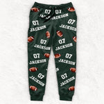 Custom Name Football Gifts for Players - Personalized Sweatpants