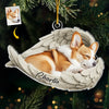 Custom Photo No Greater Companion, No Better Friend - Memorial Personalized Custom Ornament - Acrylic Custom Shaped - Sympathy Gift, Christmas Gift For Pet Owners, Pet Lovers